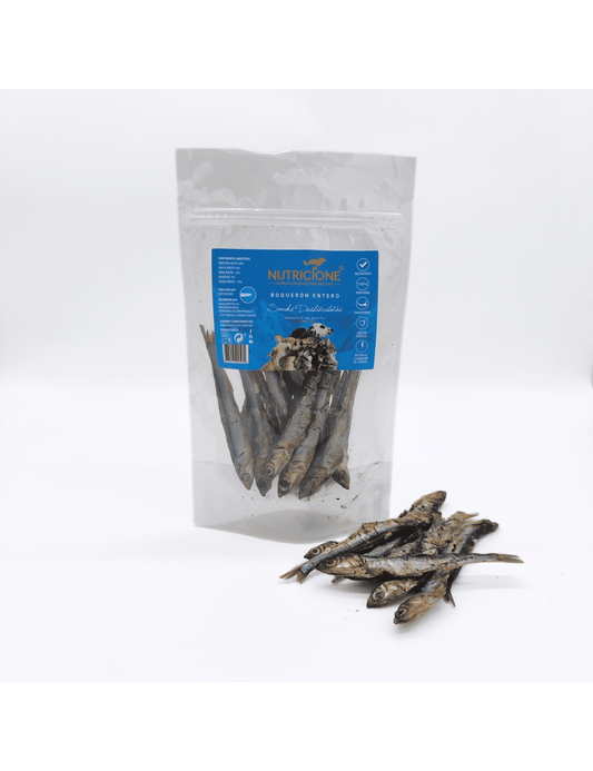 Boquerón Entero - Snack Natural - 5/10ud - El gato Barfi